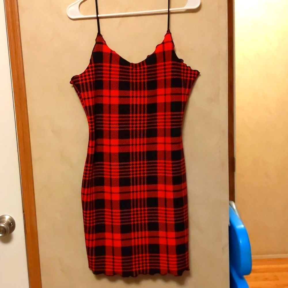 Plaid dress